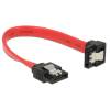 Delock 6 Gb/s sebességet biztosító SATA-kábel egyenes csatlakozódugóval lefelé néző SATA-csatlakoz 83976