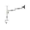 Multibrackets asztali rögzítő Officeline Single II dönthető, forgatható konzol, 15" - 30", fehér 7350073735174