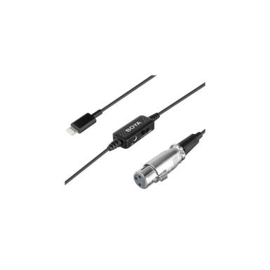 BOYA BY-BCA7 XLR - Lightning adapter BOYA BY-BCA7 XLR - Lightning adapter