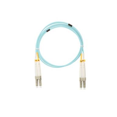 NIKOMAX LC-LC duplex OM3 optikai patch kábel, 2m, aqua NMF-PC2M3C2-LCU-LCU-002 NIKOMAX LC-LC duplex OM3 optikai patch kábel, 2m, aqua NMF-PC2M3C2-LCU-LCU-002