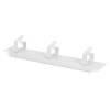 DIGITUS Cable Brush Management Panel 10" 254mm 0.5U 44x254x12mm, grey DN-10 ORG-1U