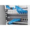 DIGITUS Patch panel 10'' 12-port 1U modular Keystone, tray, black DN-91420