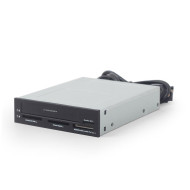 Gembird USB internal card reader/writer with 2.5 SATA port, black FDI2-ALLIN1-03