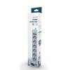 Gembird Surge protector, 6 sockets, 6 ft SPG6-B-6C