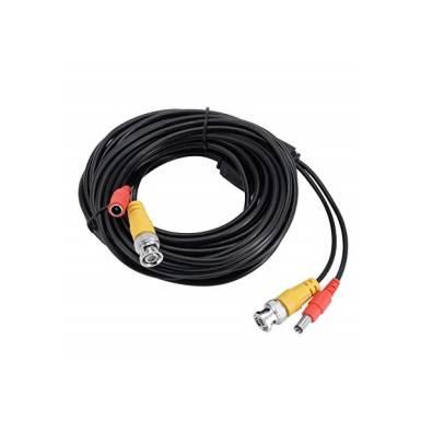 WaliSec WS-HDVP100FT-CU BNC+DC táp kábel 30m, HD kamerákhoz, fekete WaliSec WS-HDVP100FT-CU BNC+DC táp kábel 30m, HD kamerákhoz, fekete