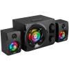 Rampage Hangszóró 2.1 - RMS-G8 (25W RMS, hangerőszabályzó, Bluetooth, 3,5mm jack, USB, microSD, FM-r
