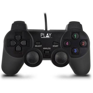 Ewent PL3330 Wired USB Gamepad Black PL3330