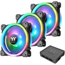 Thermaltake Riing Trio 14 RGB Radiator Fan TT Premium Edition 3 Pack/Fan/14025/PWM 500~1400rpm/Tripl CL-F077-PL14SW-A