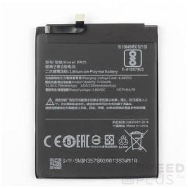 Xiaomi Xiaomi BN35 (Xiaomi Redmi 5) kompatibilis akkumulátor 3200mAh Li-ion OEM jellegű, ECO csomagolásban 