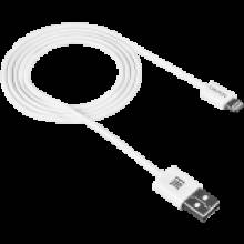 CANYON CANYON Lightning USB Cable for Apple, round, 1M, White CNE-CFI1W