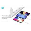 Devia ST320460 Smart 3.4A univerzális 3x USB fehér hálózati töltő ST320460