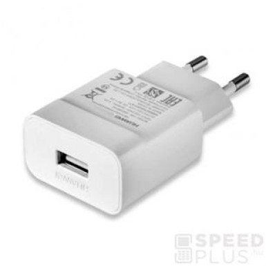 Huawei Huawei HW-050100E01W hálozati töltő adapter, 5V/1A, fehér, gyári, ECO csomagolásban HW-050100E01W