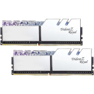 G.Skill Trident Z Royal DDR4 16GB (2x8GB) 3200MHz CL16 1.35V XMP 2.0 Silver F4-3200C16D-16GTRS