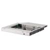 Gembird Slim 5.25'' bay mounting frame for NGFF (M.2) SSD memory card, 12.7mm A-SATA12M2-01