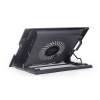 Gembird Notebook cooling stand 17'' with one fan, black NBS-1F17T-01 NBS-1F17T-01