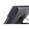 Gembird Notebook cooling stand 17'' with one fan, black NBS-1F17T-01 NBS-1F17T-01