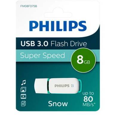 USB Flash Ram 8GB Philips Snow USB 3.0 USB Flash Ram 8GB Philips Snow USB 3.0