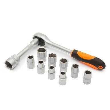 Handy dugókulcs készlet(10857B), 12 db, 1/2", 10-24 mm Handy dugókulcs készlet(10857B), 12 db, 1/2", 10-24 mm
