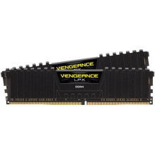 Corsair Vengeance LPX Black Heat DDR4, 3000MHz 32GB 2 x 288 DIMM, 1.35V CMK32GX4M2D3000C16