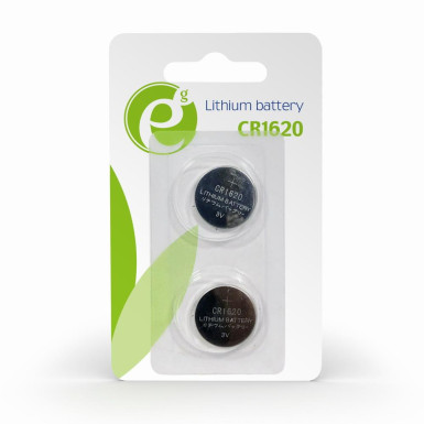 Energenie Button cell CR1620, 2-pack, blister EG-BA-CR1620-01