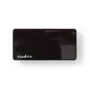 USB3 HUB 4 Port+t&aacute;pegys&eacute;g Nedis UHUBU3420BK  Black