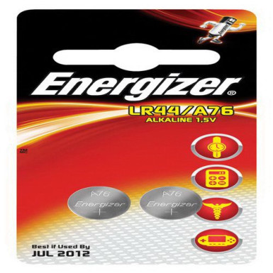 Energizer Elemek alkáli LR44 1.5 V 2-blister