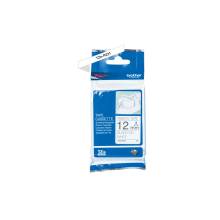 BROTHER Textil szalag TZe-R231, Feh&eacute;r alapon Fekete, 12mm  0.47", 4 m&eacute;ter TZER231