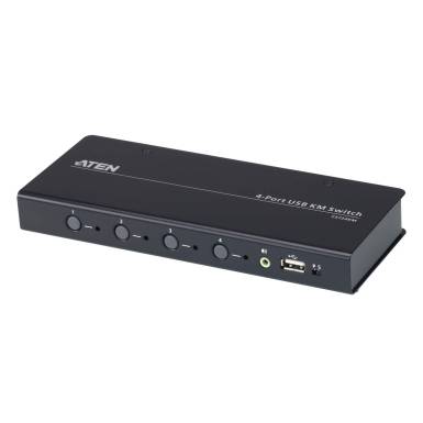 ATEN CS724K 4-port USB Boundless KM Switch (Cables included) CS724KM-AT ATEN CS724K 4-port USB Boundless KM Switch (Cables included) CS724KM-AT