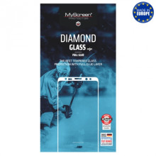 MYSCREEN MYSCREEN DIAMOND GLASS EDGE képernyővédő üveg (2.5D, full glue, teljes felületén tapad, karcálló, 0.33 mm, 9H) FEKETE MD3706TG DEFG BLACK 84612