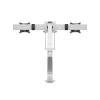 Multibrackets Gaslift asztali rögzítő egykaros dupla konzol, 15" - 32", fehér 7350073735945