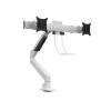 Multibrackets Gaslift asztali rögzítő egykaros dupla konzol, 15" - 32", fehér 7350073735945