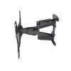 Multibrackets fali r&ouml;gz&iacute;tő Flexarm Full Motion Dual 400x400, karos, d&ouml;nthető, forgathat&oacute;, 40-70", fekete 7350073735266