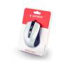 Gembird optical mouse MUS-4B-01-BS, 1200 DPI, USB, Black/silver MUS-4B-01-BS