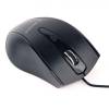 Gembird optical mouse MUS-4B-02, 1200 DPI, USB, Black, 1.35m cable length MUS-4B-02