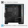 Sz&aacute;m&iacute;t&oacute;g&eacute;ph&aacute;z Aerocool Cylon Mini RGB mATX Fekete Akril &uuml;veg ACCS-PV12012.11