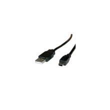 Kábel USB Összekötő Value USB 2.0 A (Male) - mini B (Male) 1.8m Fehér S3142 Kábel USB Összekötő Value USB 2.0 A (Male) - mini B (Male) 1.8m Fehér S3142