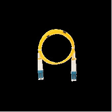 NIKOMAX optikai patch kábel LC-LC, SM 9/125, OS2, duplex, 3m ,sárga NMF-PC2S2C2-LCU-LCU-003