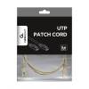 Gembird CAT5e UTP Patch cord 0,5m Grey PP12-0,5M