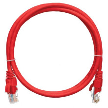 NIKOMAX patch kábel S/FTP, Cat6a, LSZH, 15m ,piros NMC-PC4SA55B-150-C-RD