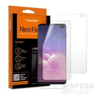Spigen Spigen Neo Flex HD Samsung Galaxy S10+ hajlított kijelzővédő fólia, (2db előlapi)*