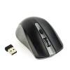 Gembird Wireless optical mouse MUSW-4B-04-GB, 1600 DPI, nano USB,spacegrey/black MUSW-4B-04-GB