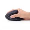 Gembird Ergonomic wireless optical mouse MUSW-ERGO-01, 1600 DPI, USB, black MUSW-ERGO-01