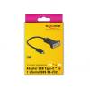 DELOCK Átalakító USB Type-C to Soros DB9 RS-232 63908