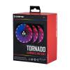 Chieftec CF-3012-RGB 3 x RGB case fan - 120x120x25mm - 6 pin CF-3012-RGB