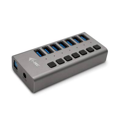 i-tec USB 3.0 Charging HUB 7port with Power Adapter 36W 7x USB 3.0 charging port U3CHARGEHUB7 i-tec USB 3.0 Charging HUB 7port with Power Adapter 36W 7x USB 3.0 charging port U3CHARGEHUB7
