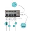 i-tec USB 3.0 Charging HUB 7port with Power Adapter 36W 7x USB 3.0 charging port U3CHARGEHUB7