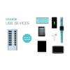 i-tec USB 3.0 Charging HUB 7port with Power Adapter 36W 7x USB 3.0 charging port U3CHARGEHUB7