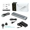 i-tec USB 3.0 Charging HUB 16 port + Power Adapter 90W 16x USB 3.0 charging port U3CHARGEHUB16