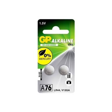 GP gombelem A76  LR44  Lithium   2db GPA76-BL2