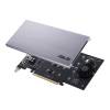 ASUS ASUS HYPER M.2 X16 V2 CARD, 4 x M.2 Socket 3 with M Key design, type 2242/2260/2280/22110 storage devices support(Support PCIE SSD only) 90MC06P0-M0EAY0